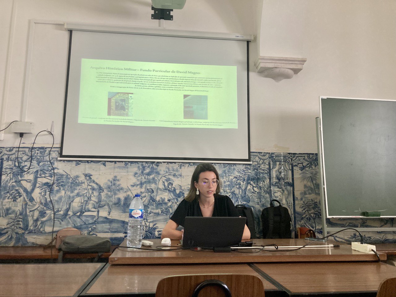 Read more about the article Participation of the TRANSMAT project in the Museology module at the University of Évora