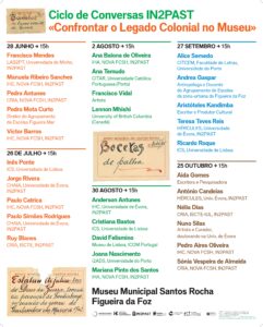 Read more about the article The IN2PAST Conversation Series begins next Saturday: “Facing Colonial Legacy in the Museum” – Figueira da Foz Municipal Museum